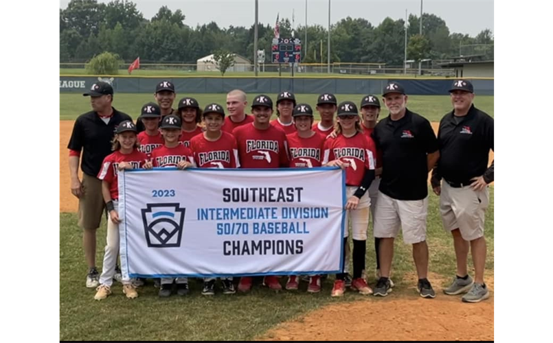 Intermediate Baseball Wins Regionals - Next Up LLWS !